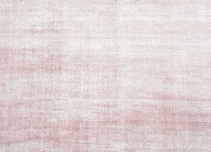 basis pink and purple viscose hand loom Rug - CloseUp