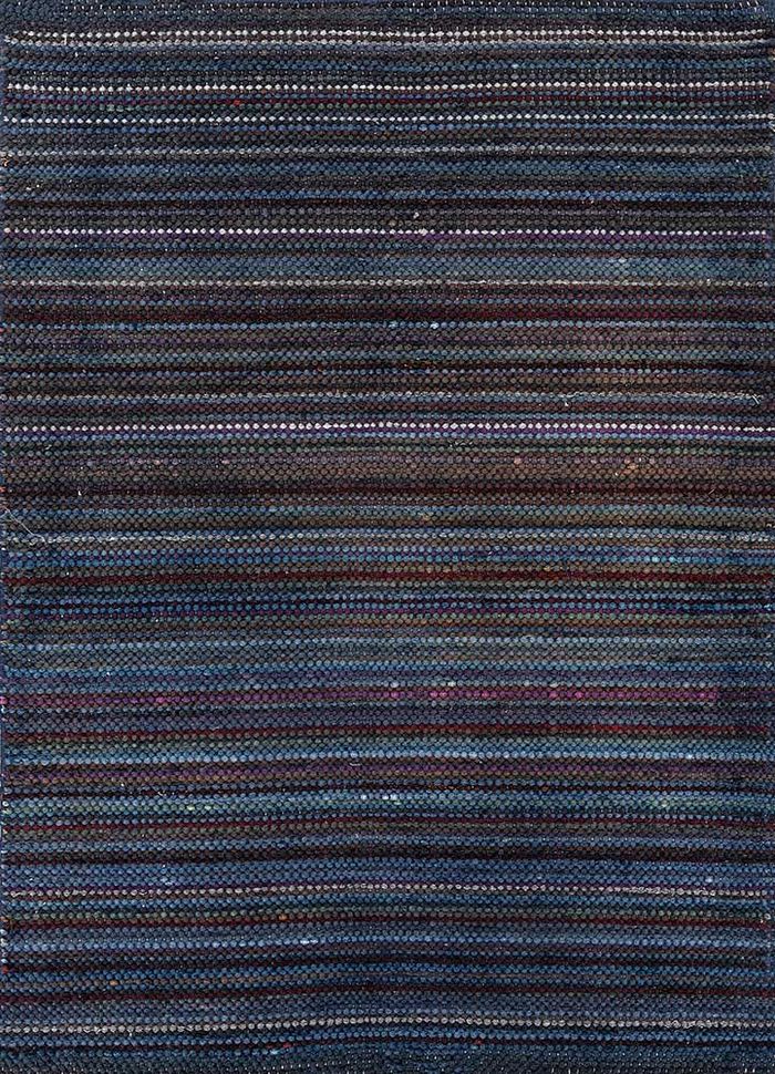 Abrash Blue Flat Weaves Wool Rugs Adwl 13100 Jaipur Rugs UAE