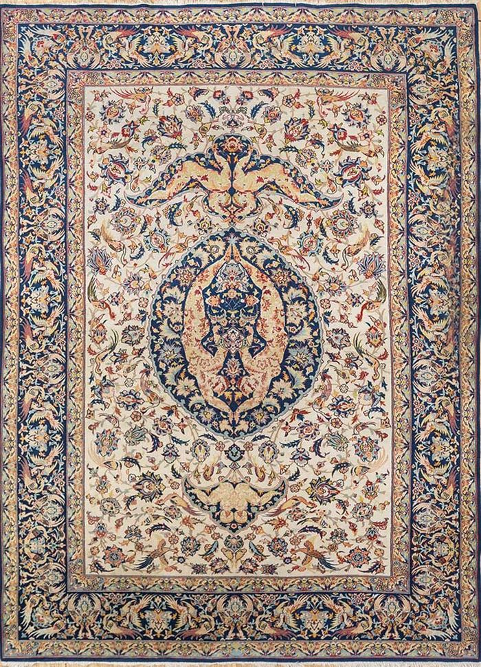 Aalam Gold Hand Knotted Wool Rugs Pae4486 Jaipur Rugs USA