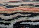 khaas grey and black wool hand knotted Rug - CloseUp