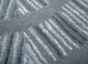 come around grey and black wool and viscose hand tufted Rug - CloseUp