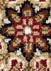 gulnar red and orange wool hand knotted Rug - CloseUp