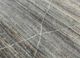 manifest grey and black wool hand knotted Rug - CloseUp