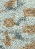 chaos theory by kavi green wool and bamboo silk hand knotted Rug - CloseUp