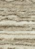 project error by kavi grey and black wool and bamboo silk hand knotted Rug - CloseUp