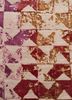 project error by kavi pink and purple wool and bamboo silk hand knotted Rug - CloseUp