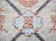 revolution ivory wool hand knotted Rug - CloseUp