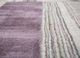 tesoro pink and purple wool and viscose hand loom Rug - CloseUp
