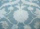 cyanna blue wool and silk hand knotted Rug - CloseUp