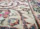 vintage ivory wool hand knotted Rug - CloseUp
