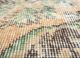 vintage gold wool hand knotted Rug - CloseUp