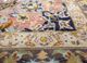 aalam gold wool hand knotted Rug - CloseUp