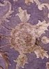 lacuna pink and purple wool and silk patchwork Rug - CloseUp