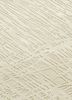 free verse by kavi ivory wool and silk hand knotted Rug - CloseUp