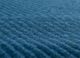 abrash blue wool flat weaves Rug - CloseUp