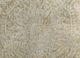 floret ivory wool and silk hand knotted Rug - CloseUp