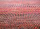 kairos red and orange wool and silk hand knotted Rug - CloseUp