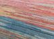 hidden by kavi blue wool and silk hand knotted Rug - CloseUp