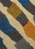 confetti beige and brown wool hand tufted Rug - CloseUp