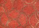 transcend red and orange wool and viscose hand tufted Rug - CloseUp