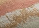 genesis red and orange wool and viscose hand tufted Rug - CloseUp