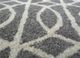 contour grey and black wool and viscose hand tufted Rug - CloseUp