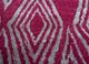 kasbah pink and purple wool and viscose hand tufted Rug - CloseUp