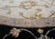 aurora gold wool and silk hand knotted Rug - CloseUp