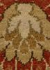 atlantis beige and brown wool hand knotted Rug - CloseUp