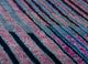 manchaha pink and purple wool and bamboo silk hand knotted Rug - CloseUp