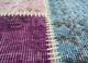 provenance multi wool patchwork Rug - CloseUp