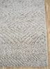 okaley beige and brown others hand knotted Rug - Corner