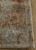 entropy  wool and silk hand knotted Rug - Corner