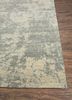 project error by kavi beige and brown wool hand knotted Rug - Corner