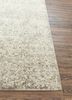 blithe ivory wool and silk hand knotted Rug - Corner