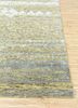 project error by kavi gold wool and bamboo silk hand knotted Rug - Corner