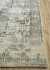 manifest ivory wool hand knotted Rug - Corner