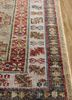 geode beige and brown wool hand knotted Rug - Corner