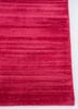 basis pink and purple viscose hand loom Rug - Corner
