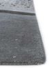 jaipur wunderkammer grey and black wool and viscose hand tufted Rug - Corner