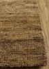 legion gold wool hand knotted Rug - Corner