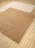 daaira beige and brown jute and hemp flat weaves Rug - FloorShot