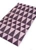 indusbar pink and purple viscose flat weaves Rug - FloorShot
