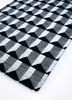 indusbar grey and black wool and viscose flat weaves Rug - FloorShot