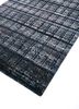geode grey and black wool and bamboo silk hand knotted Rug - FloorShot