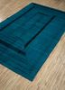 anatolia blue wool flat weaves Rug - FloorShot