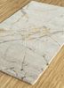 urban pause by kavi beige and brown wool and silk hand knotted Rug - FloorShot
