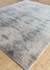 hidden by kavi ivory wool and silk hand knotted Rug - FloorShot