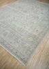 cyanna grey and black wool hand knotted Rug - FloorShot