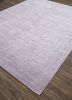 project error by kavi pink and purple wool and bamboo silk hand knotted Rug - FloorShot